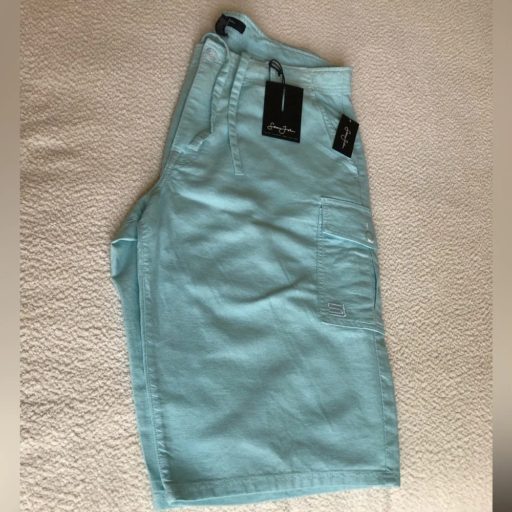 Sean John Vintage 90s Men’s Cargo Shorts New with Tags - Picture 1 of 8